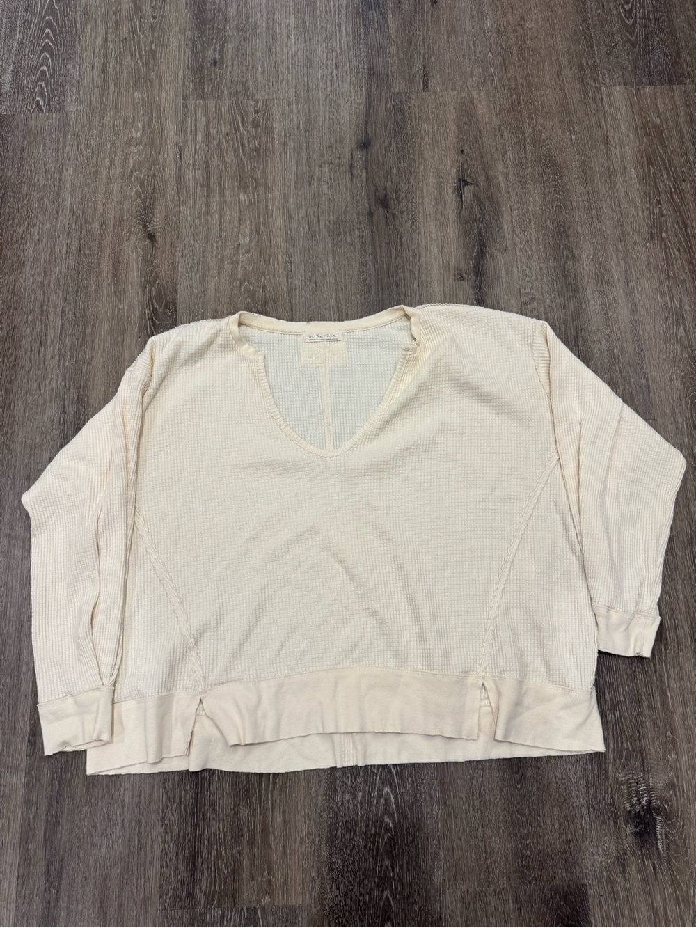 Free People Santa Clara Thermal in Cream